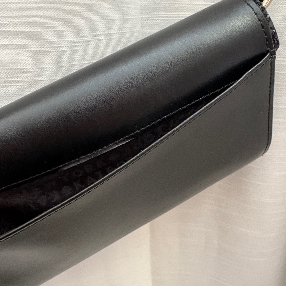 Kate Spade Black Crossbody Bag with glitter edging - Picture 2 of 14